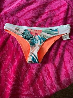 Rip Curl Tropical Floral Orange Bikini Bottom